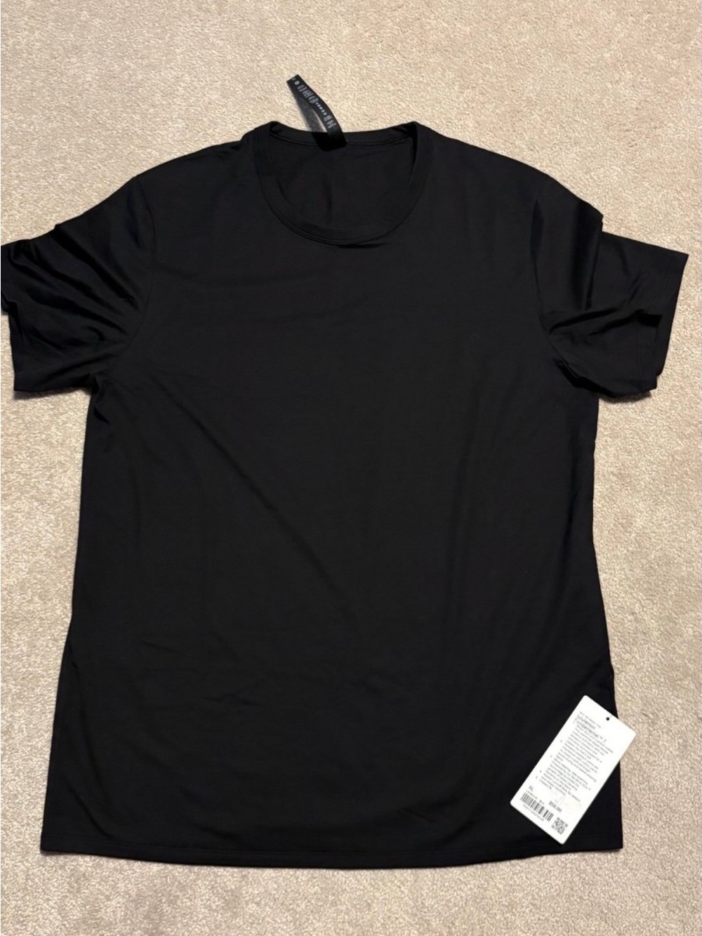 Lululemon Men's Fundamental Tee Short Sleeve Black NWT L